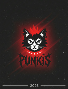 Ребрендинг бренда «Punkis» при помощи ИИ