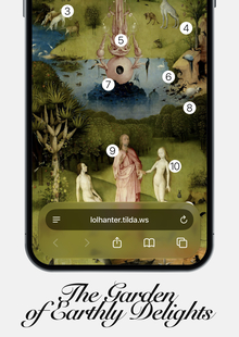 The Garden of Earthly Delights — интерактивный лонгрид The Garden of Earthly Delights — интерактивный лонгрид