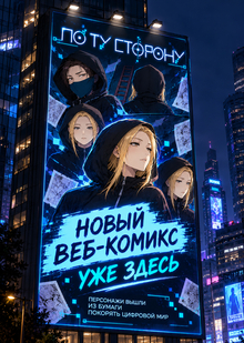 Веб комикс по&nbsp;ту&nbsp;сторону