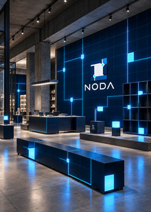 NODA — бренд модульной мебели и интерактивного света NODA — бренд модульной мебели и интерактивного света