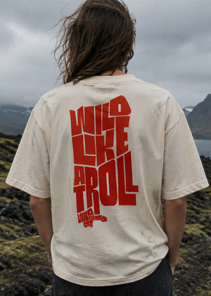 Wild like a troll. Футболка