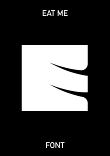 EAT ME&nbsp;FONT