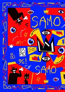 Платки издательства Жана-Мишеля Баския «САМО»