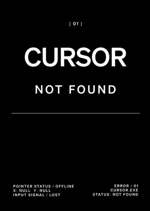 Cursor Not Found