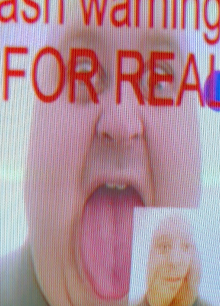 Flash warning