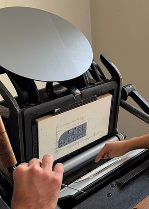 HAKAS letter press