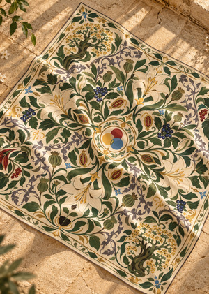 Платок «Garden of colors»