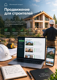 обучающий продукт по&nbsp;продвижению для строителей частиников