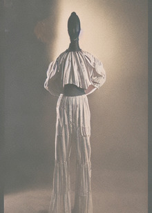 Toga Archive FW25⠀⠀⠀⠀⠀⠀⠀⠀⠀⠀⠀⠀⠀Look1 in CLO3D Toga Archive FW25⠀⠀⠀⠀⠀⠀⠀⠀⠀⠀⠀⠀⠀Look1 in CLO3D