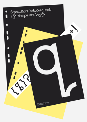 Oddform font