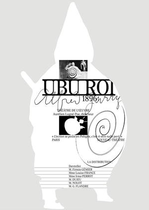 Ubu Roi. Афиша-гобелен