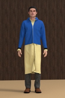 Marni Archive FW26 Look 46 in&nbsp;CLO3D