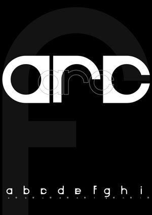 Arc font