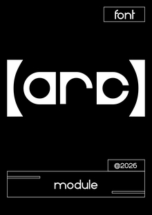 Arc font