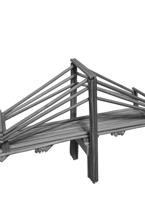Строительные конструкции: макет моста