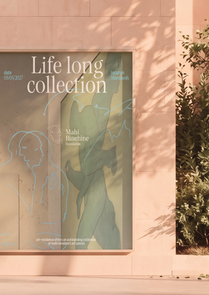 Visual identity for Fondation Mahi Binebine