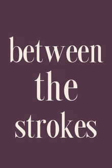 Шрифт between the strokes