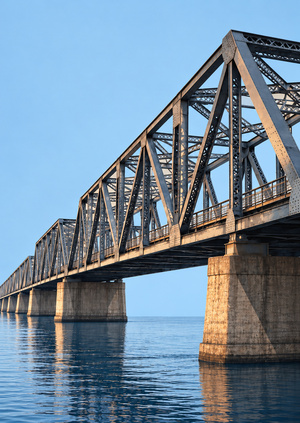 BRIDGE MODEL макет моста