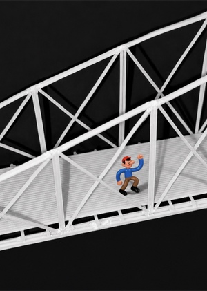 Normanskill farm bridge