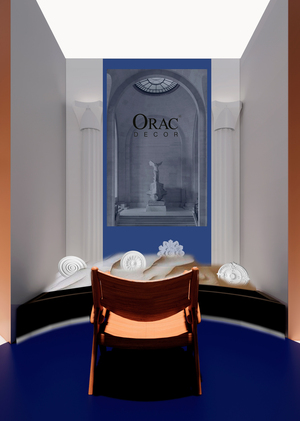 Проект выставочного стенда 
"Отдых для глаз"
Разработан для Orac DECOR