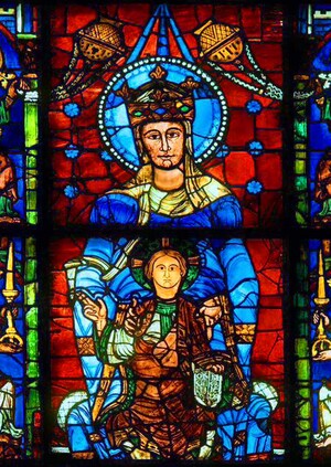 Образ разделимого единства в витражах XII-XIII веков в Шартрском соборе