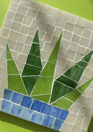 Мозаика. Ирис и Алоэ