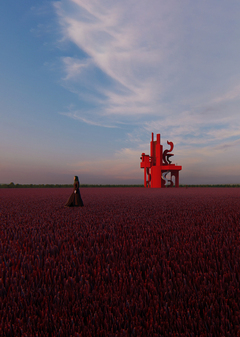Design of the park for the DADAMAX exhibition