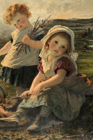 Детские игры и их изображение в искусстве.