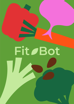 Фирменный стиль для вендинговых автоматов «Fit Bot»