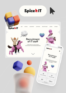 Spice IT brand identity and web design Spice IT brand identity and web design