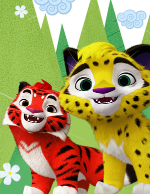 Лео и Тиг — 3d риггинг персонажей