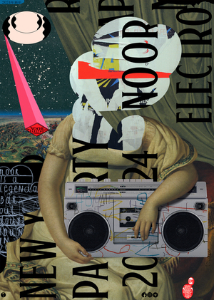 NOOR ELECTRO. New Year's party.