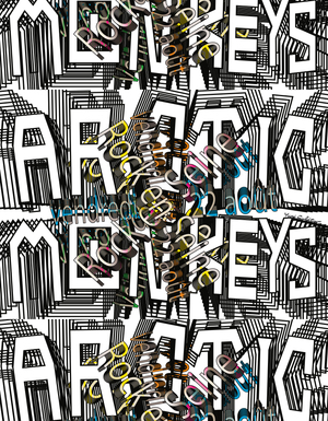 Плакат для группы Arctic Monkeys