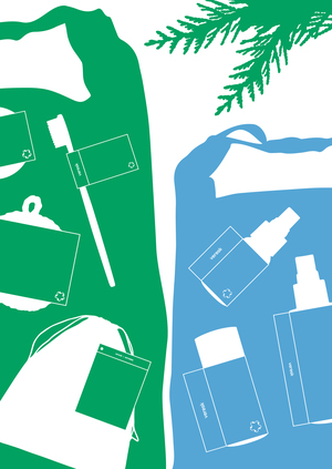 Упаковки для наборов товаров 
в поход veresk