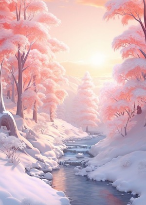 Forest sunrise