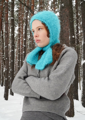 морозная съемка глазами модели