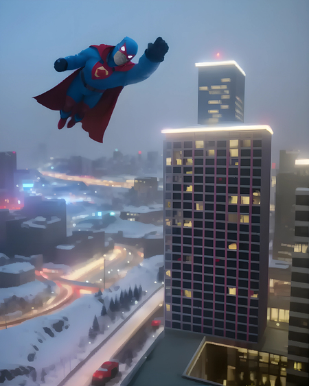 Герои зимнего города