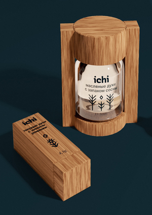 Дизайн упаковки духов от ichi