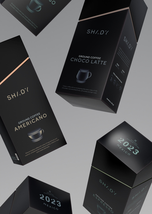 SHADY: упаковка теневого кофе