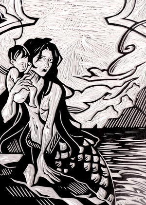 Исследование техник высокой и глубокой печати