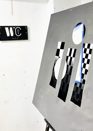 Cерия работ на одном холсте "Музыкальная аппликация"