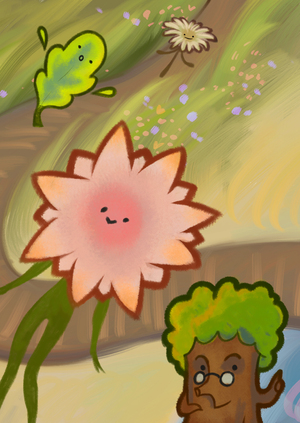 Учебник по окружающему миру для младшеклассников. Разработка персонажей.