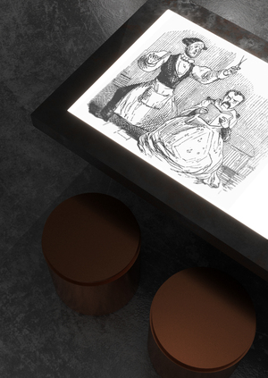 Экспозиция музея парикмахерского  искусства