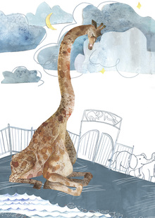 Illustrations for children poetry book «Poems for Roma»