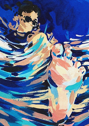 На воде