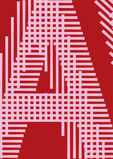 weaved typeface