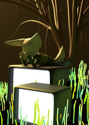 Плакат-открытка 3D