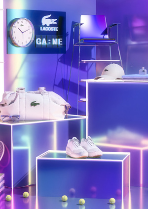 Витрина для бренда «Lacoste»