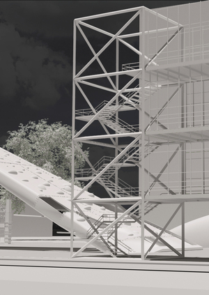 Проект игровой зоны «От винта!» в районе Филевский парк