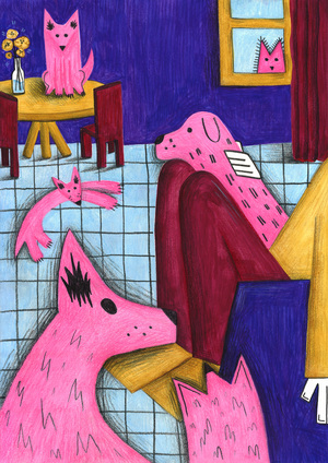 По вечерам дома